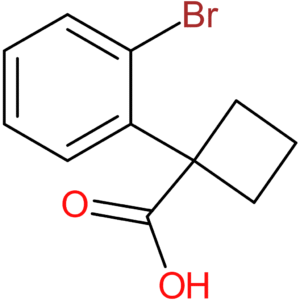 1-(2-Bromophenyl)cyclobutane-1-carboxylic acid