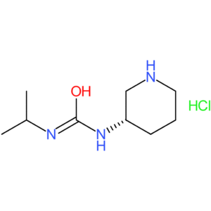 (S)-1-(Piperidin-3-yl)-3-(propan-2-yl)urea hydrochloride