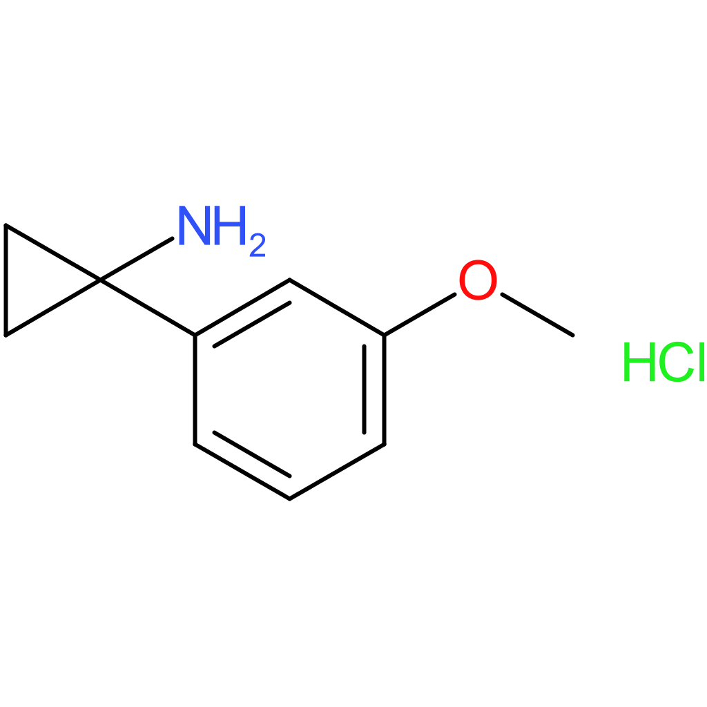 1-(3-Methoxyphenyl)cyclopropan-1-amine hydrochloride