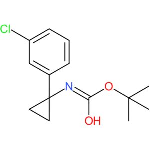 tert-Butyl N-[1-(3-chlorophenyl)cyclopropyl]carbamate
