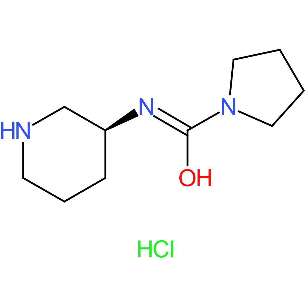 (S)-N-(Piperidin-3-yl)pyrrolidine-1-carboxamide hydrochloride