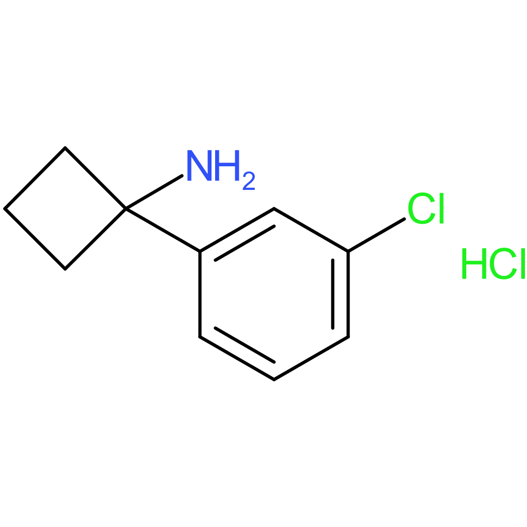 1-(3-Chlorophenyl)cyclobutan-1-amine hydrochloride