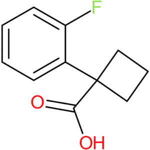 1-(2-Fluorophenyl)cyclobutane-1-carboxylic acid