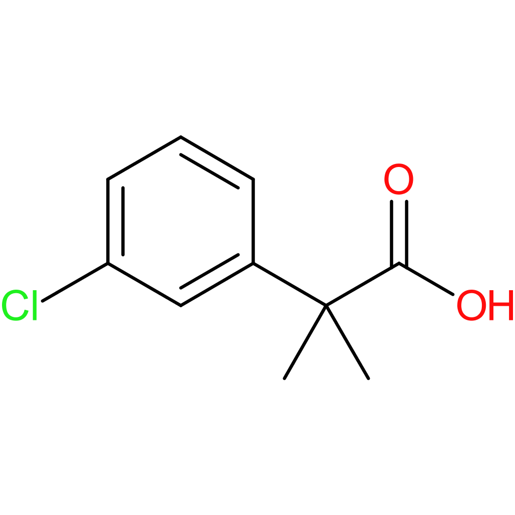 2-(3-Chlorophenyl)-2-methylpropanoic acid