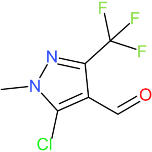 5-chloro-1-methyl-3-(trifluoromethyl)-1H-pyrazole-4-carbaldehyde