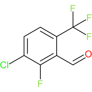 3-chloro-2-fluoro-6-(trifluoromethyl)benzaldehyde