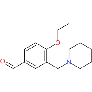 4-ethoxy-3-(piperidin-1-ylmethyl)benzaldehyde