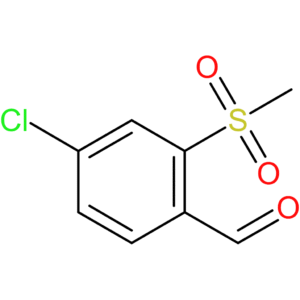 4-chloro-2-(methylsulfonyl)benzaldehyde