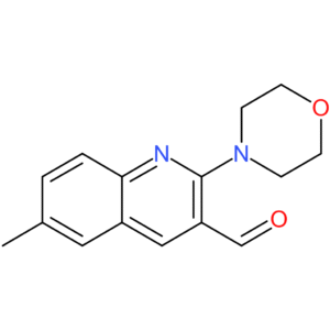 6-methyl-2-morpholinoquinoline-3-carbaldehyde