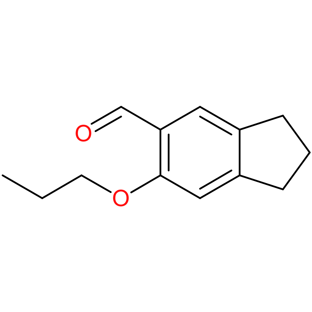 6-propoxy-2,3-dihydro-1H-indene-5-carbaldehyde