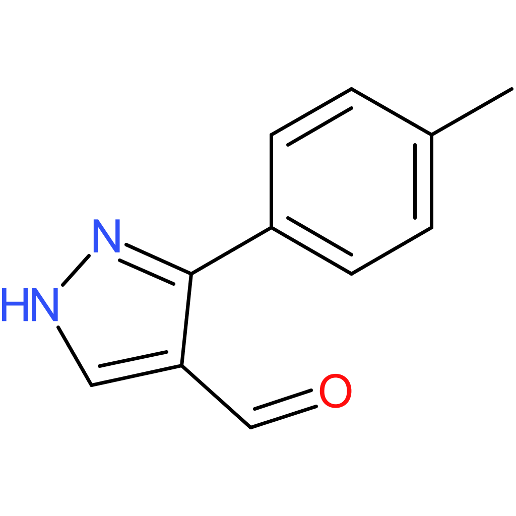 3-(p-tolyl)-1H-pyrazole-4-carbaldehyde