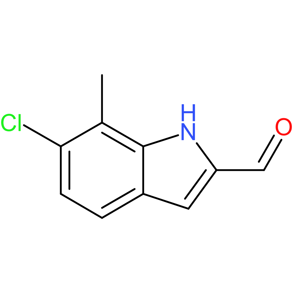 6-chloro-7-methyl-1H-indole-2-carbaldehyde