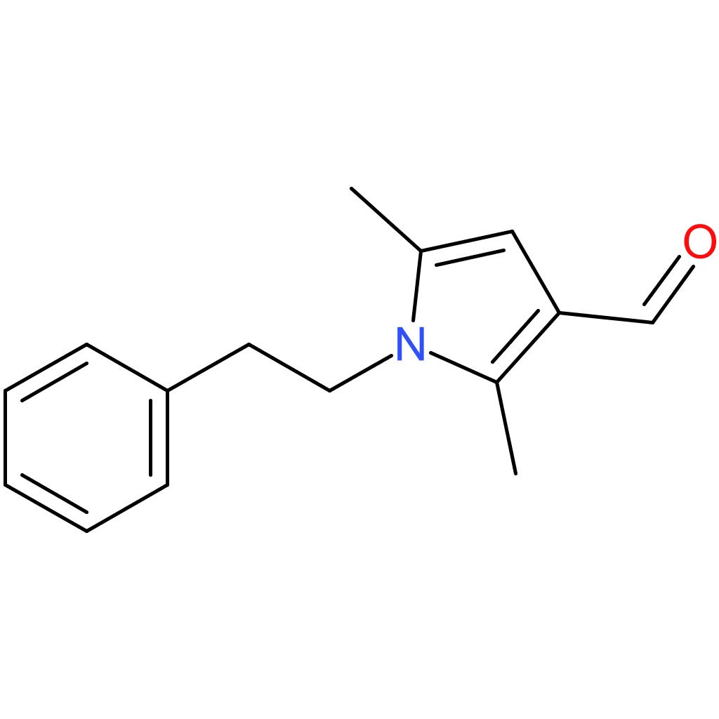 2,5-dimethyl-1-phenethyl-1H-pyrrole-3-carbaldehyde
