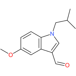 1-isobutyl-5-methoxy-1H-indole-3-carbaldehyde