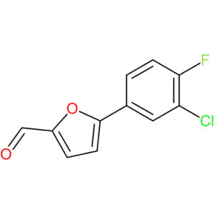 5-(3-chloro-4-fluorophenyl)furan-2-carbaldehyde