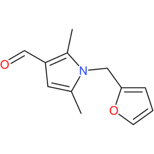 1-(furan-2-ylmethyl)-2,5-dimethyl-1H-pyrrole-3-carbaldehyde