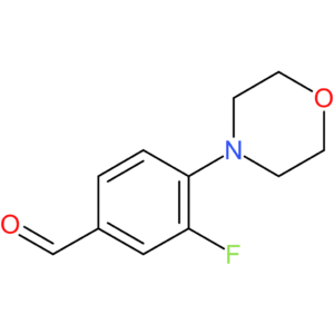 3-fluoro-4-morpholinobenzaldehyde