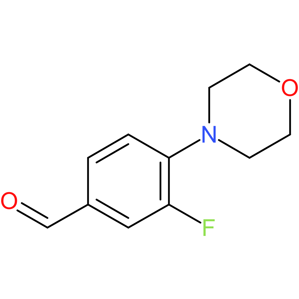 3-fluoro-4-morpholinobenzaldehyde