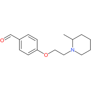 4-(2-(2-methylpiperidin-1-yl)ethoxy)benzaldehyde