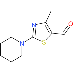 4-methyl-2-(piperidin-1-yl)thiazole-5-carbaldehyde