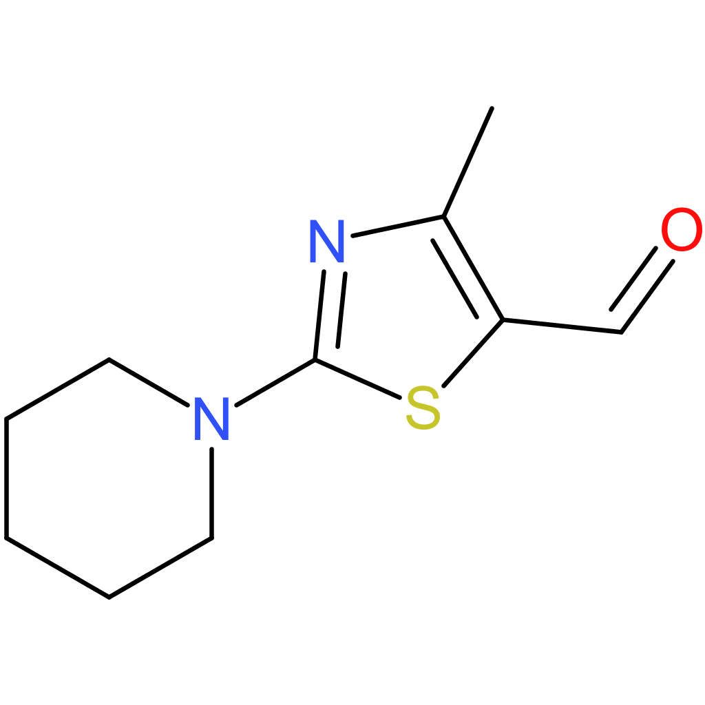 4-methyl-2-(piperidin-1-yl)thiazole-5-carbaldehyde