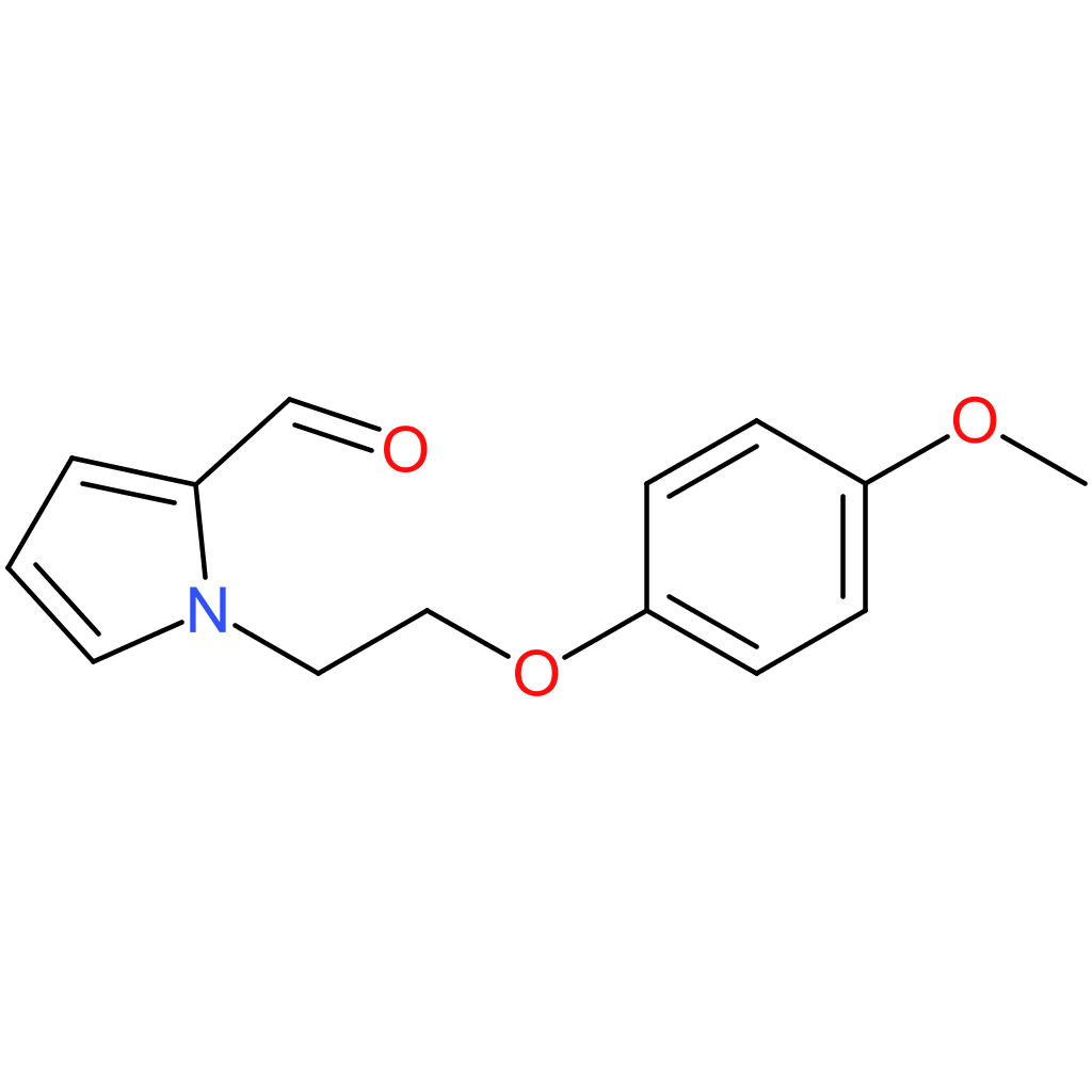 1-(2-(4-methoxyphenoxy)ethyl)-1H-pyrrole-2-carbaldehyde