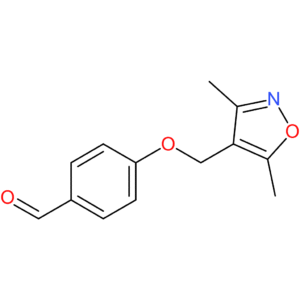 4-((3,5-dimethylisoxazol-4-yl)methoxy)benzaldehyde