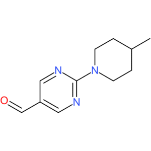 2-(4-methylpiperidin-1-yl)pyrimidine-5-carbaldehyde