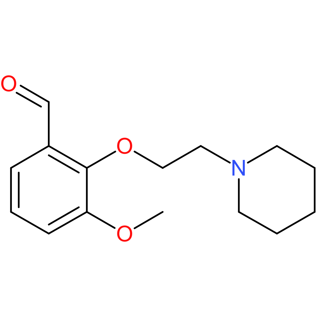 3-methoxy-2-(2-(piperidin-1-yl)ethoxy)benzaldehyde