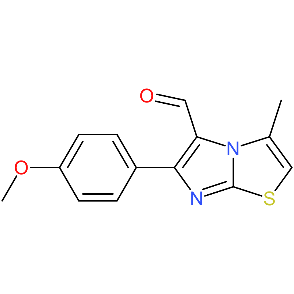 6-(4-methoxyphenyl)-3-methylimidazo[2,1-b]thiazole-5-carbaldehyde