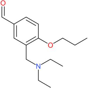 3-((diethylamino)methyl)-4-propoxybenzaldehyde