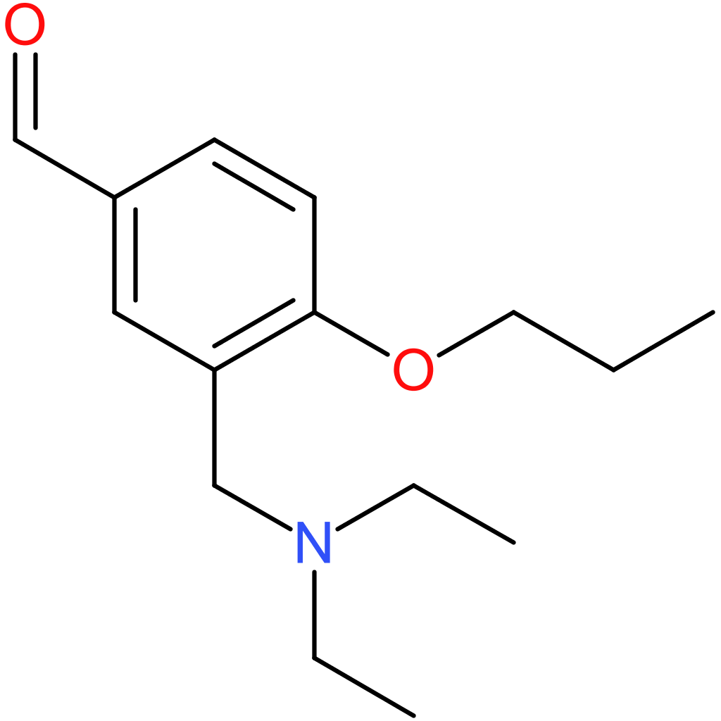 3-((diethylamino)methyl)-4-propoxybenzaldehyde
