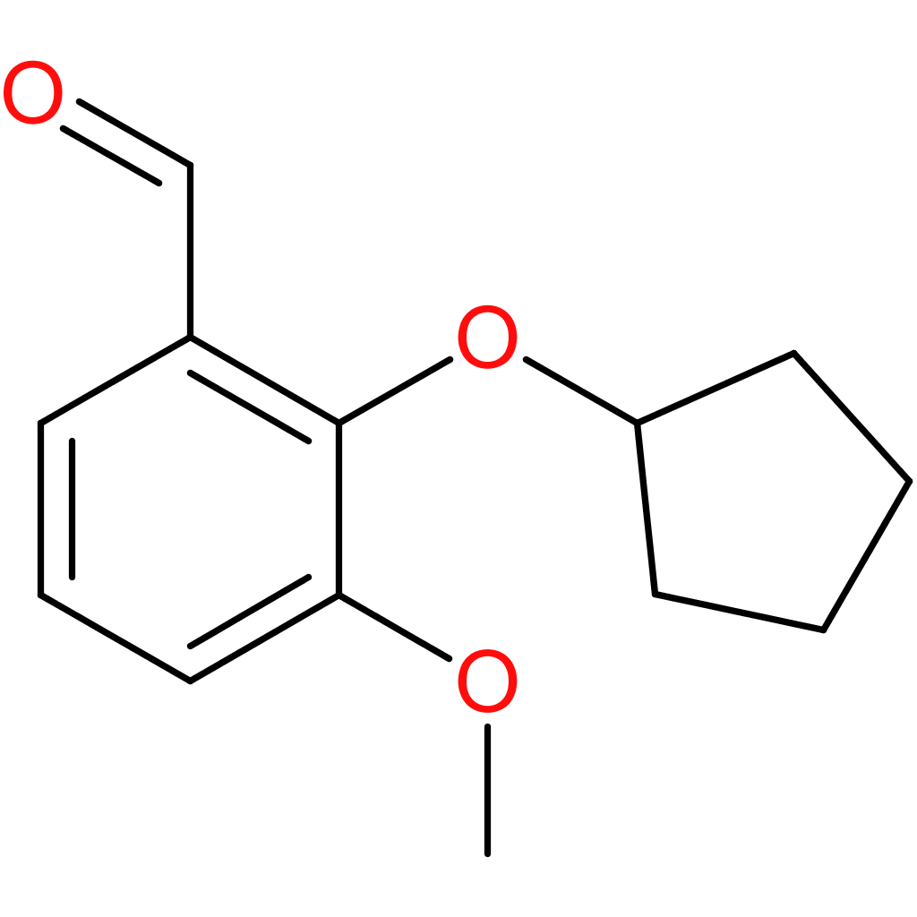 2-(cyclopentyloxy)-3-methoxybenzaldehyde