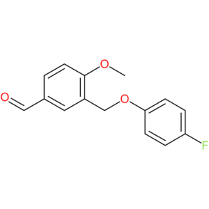 3-((4-fluorophenoxy)methyl)-4-methoxybenzaldehyde
