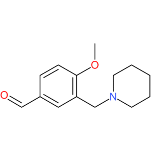 4-methoxy-3-(piperidin-1-ylmethyl)benzaldehyde