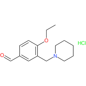 4-ethoxy-3-(piperidin-1-ylmethyl)benzaldehyde hydrochloride