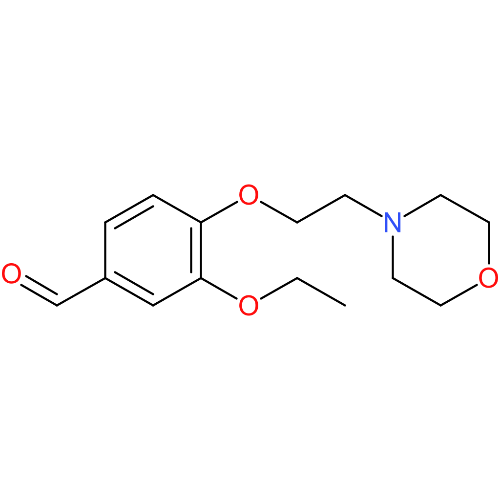 3-ethoxy-4-(2-morpholinoethoxy)benzaldehyde