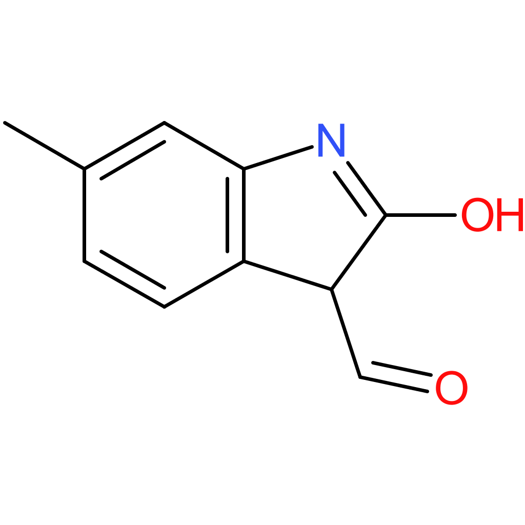 2-hydroxy-6-methyl-3H-indole-3-carbaldehyde
