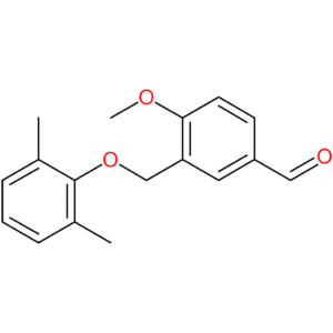 3-((2,6-dimethylphenoxy)methyl)-4-methoxybenzaldehyde