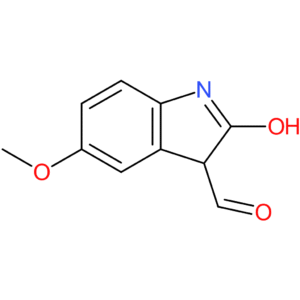 2-hydroxy-5-methoxy-3H-indole-3-carbaldehyde
