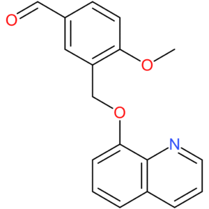 4-methoxy-3-((quinolin-8-yloxy)methyl)benzaldehyde