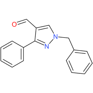 1-benzyl-3-phenyl-1H-pyrazole-4-carbaldehyde