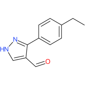3-(4-ethylphenyl)-1H-pyrazole-4-carbaldehyde