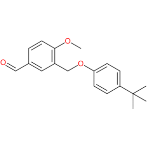 3-((4-(tert-butyl)phenoxy)methyl)-4-methoxybenzaldehyde