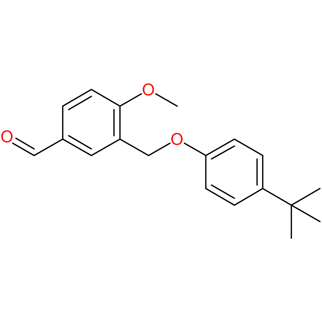3-((4-(tert-butyl)phenoxy)methyl)-4-methoxybenzaldehyde
