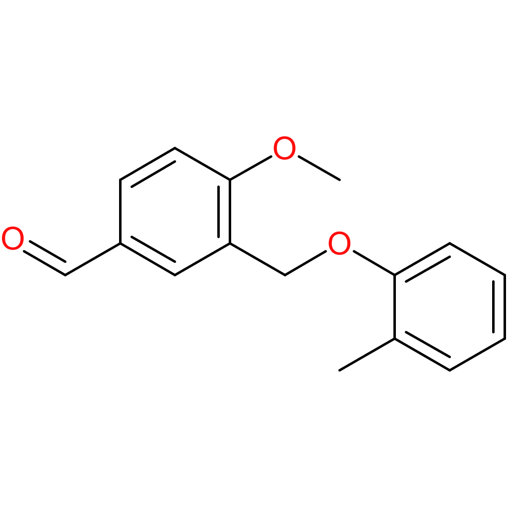 4-methoxy-3-((o-tolyloxy)methyl)benzaldehyde