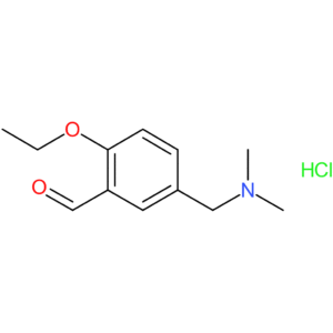 5-((dimethylamino)methyl)-2-ethoxybenzaldehyde hydrochloride
