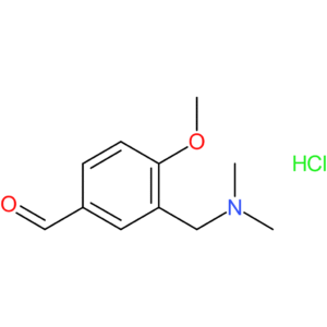 3-((dimethylamino)methyl)-4-methoxybenzaldehyde hydrochloride