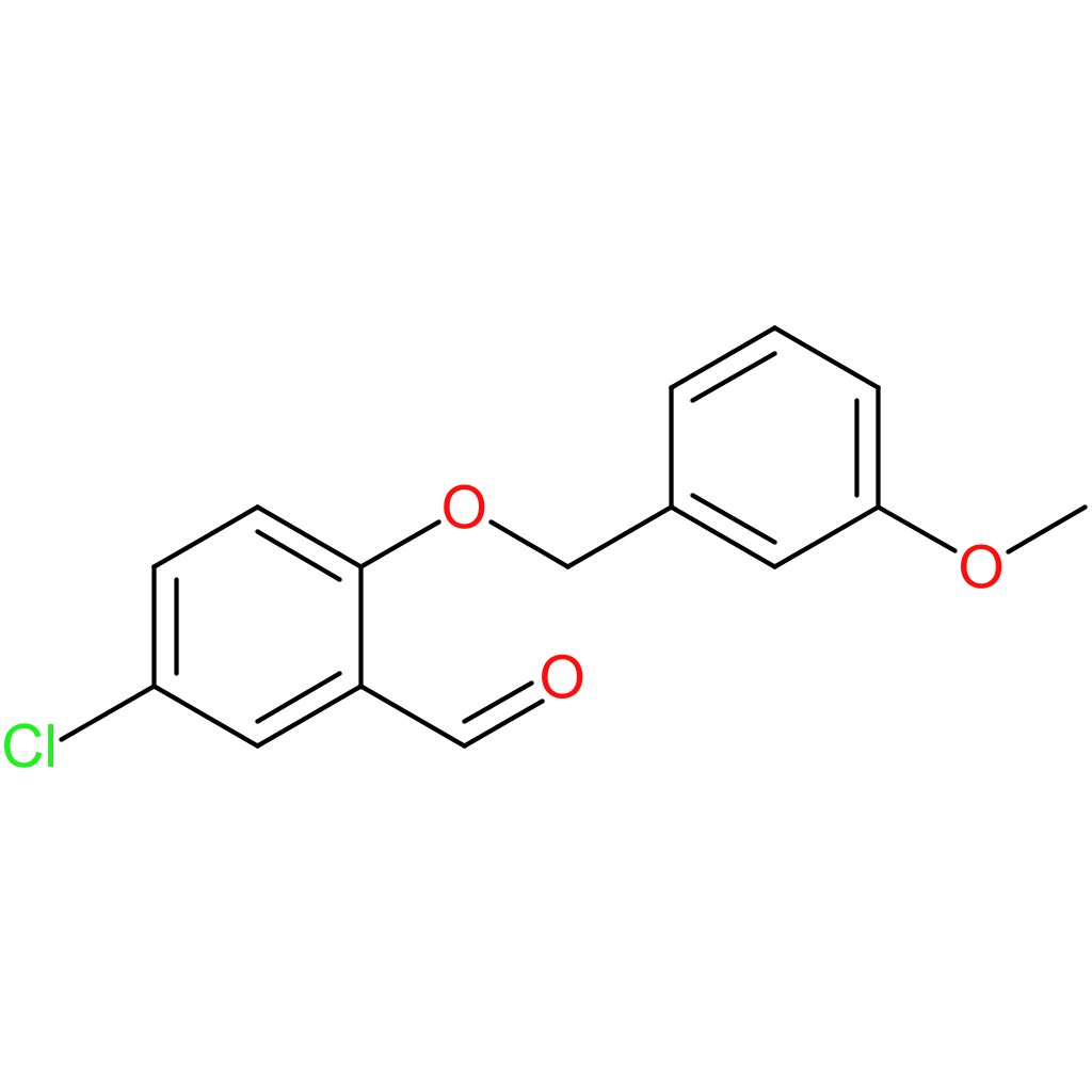 5-chloro-2-((3-methoxybenzyl)oxy)benzaldehyde