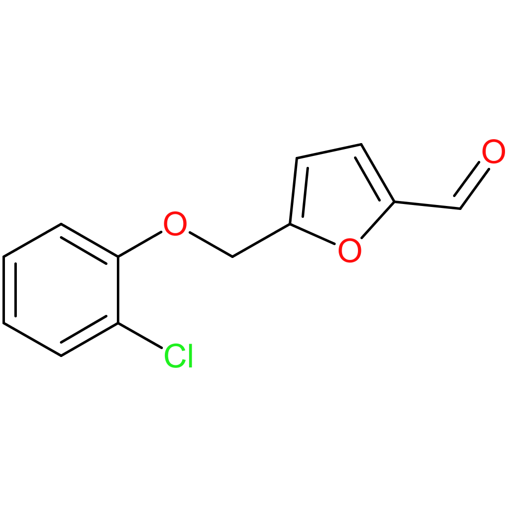 5-((2-chlorophenoxy)methyl)furan-2-carbaldehyde